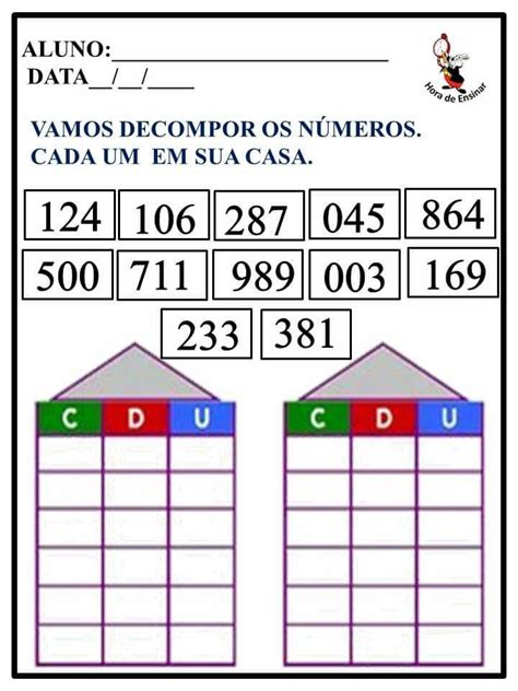 Pin De Lucilene Em Matem Tica Em Atividades De Matem Tica