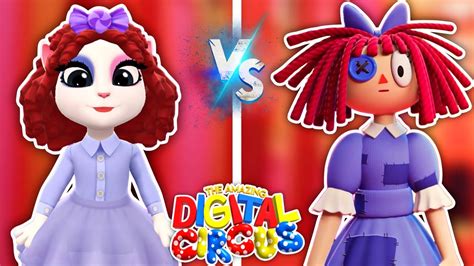 My Talking Angela 2 ️‍🔥 Angela Vs Ragatha 🤡🎪 Cosplay Makeover 💄 Youtube