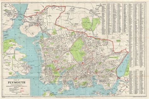 Historic Plymouth Map