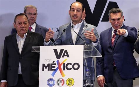 PAN y PRD anuncian suspensión temporal de Alianza Va por México La