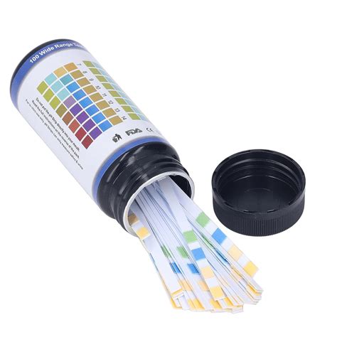 PH Test Strips For Urine And Saliva Testing 100Pcs Bottle PH Value 0