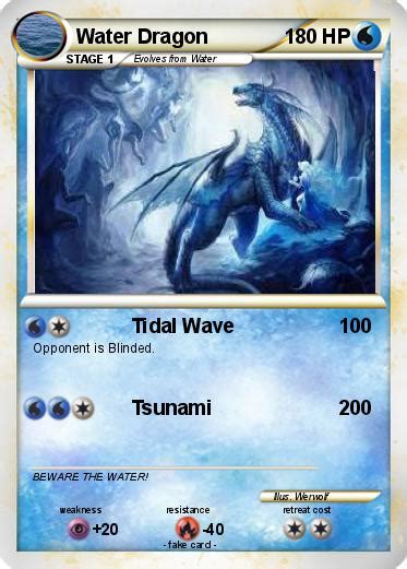 Pokémon Water Dragon 308 308 - Tidal Wave - My Pokemon Card