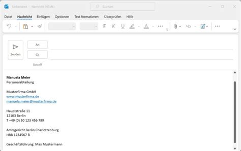 Outlook Signatur Ndern So Einfach Geht S