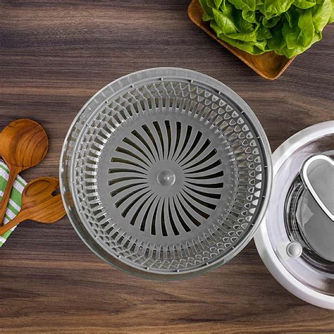 Ksp Go Fresh Salad Spinner Grey Kitchen Stuff Plus