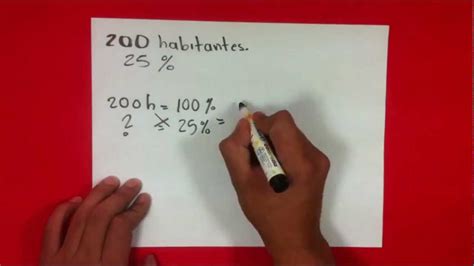 Calcular un porcentaje en matemáticas Sacar tanto por ciento YouTube