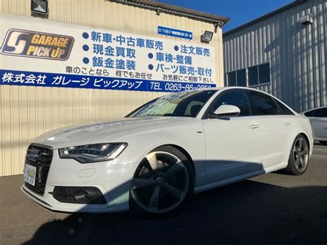 中古車 アウディ A6 2 8 Fsi クワトロ Sラインプラス 4wd の中古車詳細 54 000km パールホワイト 長野県