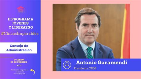 Antonio Garamendi Masterclass Toma De Decisiones Chicasimparables