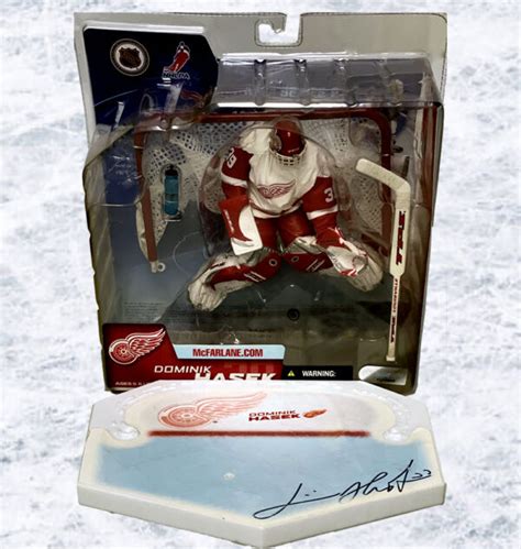 Dominik Hasek Detroit Red Wings Autographed McFarlane Figurine