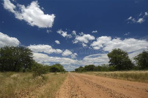 Dusty Road stock photo. Image of landscape, rally, south - 12304162