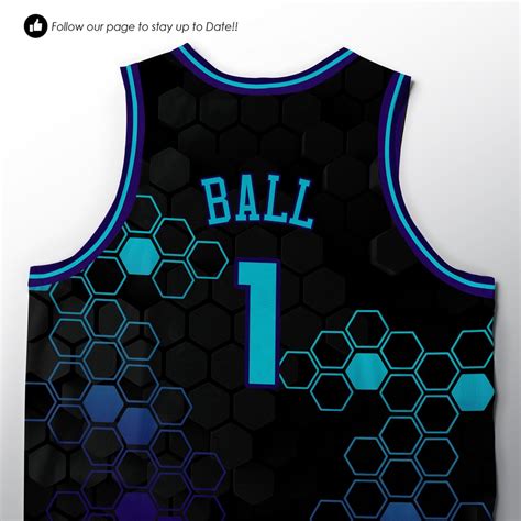 Hg Concept Charlotte Hornets Full Sublimation Jersey Shopee