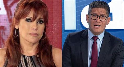 Magaly Medina Furiosa Con Erick Osores Por Usar Frases Racistas “¿qué