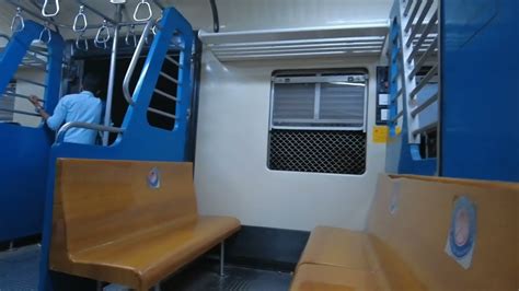 Beautiful Interior Of Mumbai Local Train Inside Mumbai Local Train