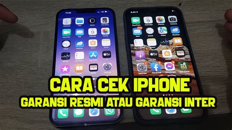 Cara Cek Iphone Garansi Resmi Ibox Atau Inter Youtube