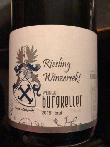 Weingut Burgkeller Riesling Winzersekt Brut Vivino US