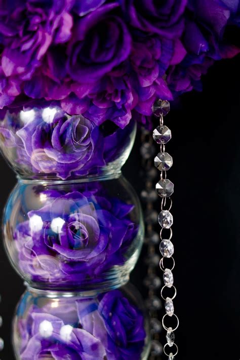 Diy Purple Passion Wedding Centerpiece In 3 Easy Steps