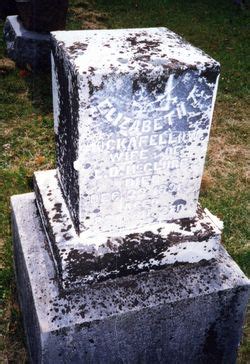 Elizabeth Tharp Rockefeller McClure 1809 1891 Find A Grave Gedenkplek