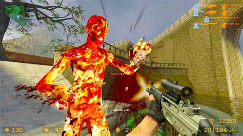 Counter Strike Source Zombie Riot Mod Online Gameplay On Piranesi Map