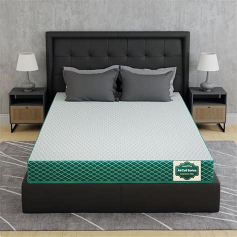 Flo Polyurethane Foam Ortho Mattress 10 Year Warranty Sleepwell With Our Aloe Vera Infused