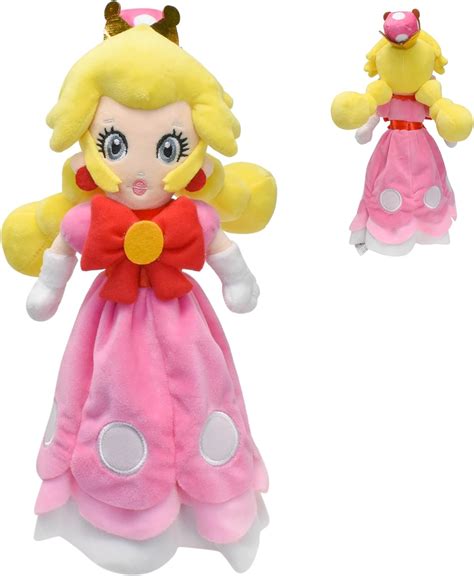 New Princess Peach Plush 11 Inch Pink Plush Toys With