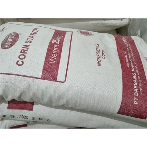 Jual Cornstarch Tepung Jagung Maizena 25 Kg Oleh PT Naturindo Inti