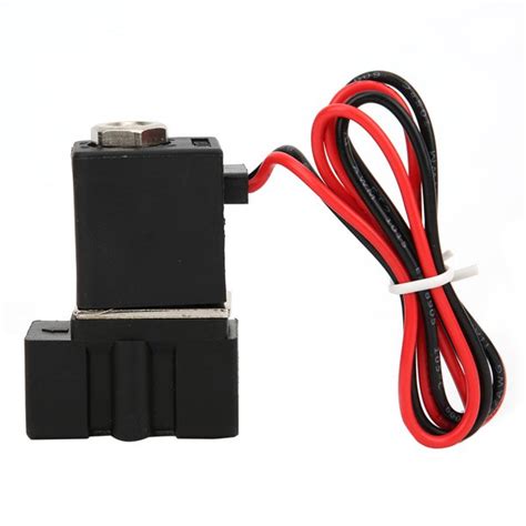 12v Dc Electrical Solenoid Water Fast Response 2 Position 2 Way Direct Acting Pilot Plastic