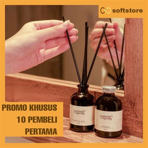 Jual Reed Diffuser Aromaterapi By Summerspring Pengharum Ruangan