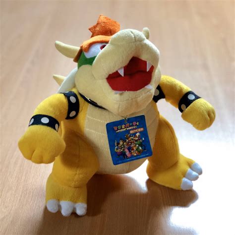 My Mario Party 5 Bowser plush that has been on my nightstand for about ...