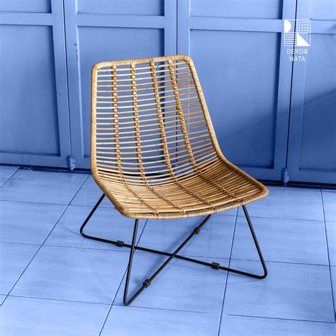 Jual Dekornata Profex Rattan Chair Kursi Rotan Asli Kursi Santai