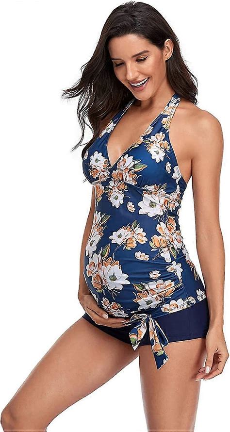 New Maternity Pregnancy Swimwear Two Piece Swimsuit For Pregnant Women Bikini Pregnancy