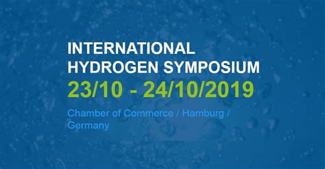 International Hydrogen Symposium Wasserstoff Gesellschaft