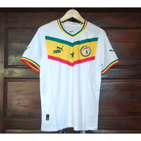 Jual JERSEY BAJU BOLA NEGARA SENEGAAL HOME WORLD CUP 2022 2023 G0 HQ