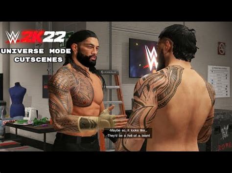 Wwe K Universe Mode Cutscenes Youtube