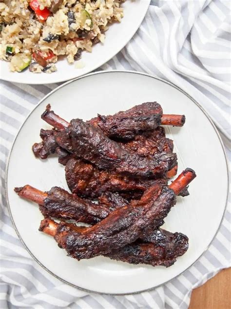 Chinese spare ribs (slow cooker) #FoodieExtravaganza - Caroline's Cooking