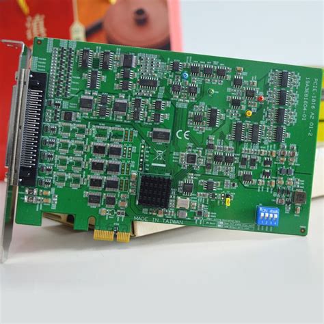 Advantech研华pcie 1816板卡16通道多功能采集卡 谷瀑环保