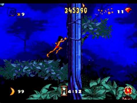 The Jungle Book Sega Genesis Level 9 YouTube