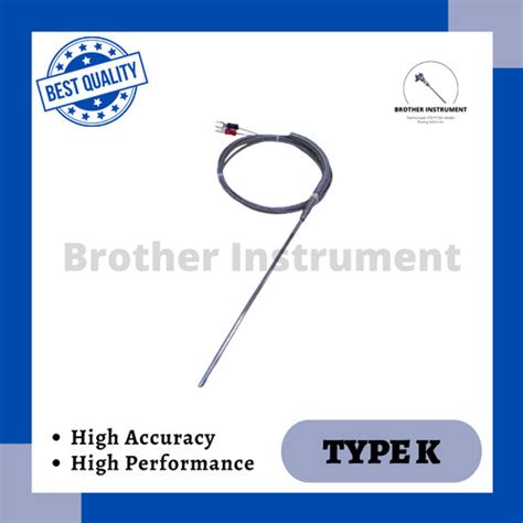 Jual Thermocouple Type K Probe X L L Mm Kab Sidoarjo