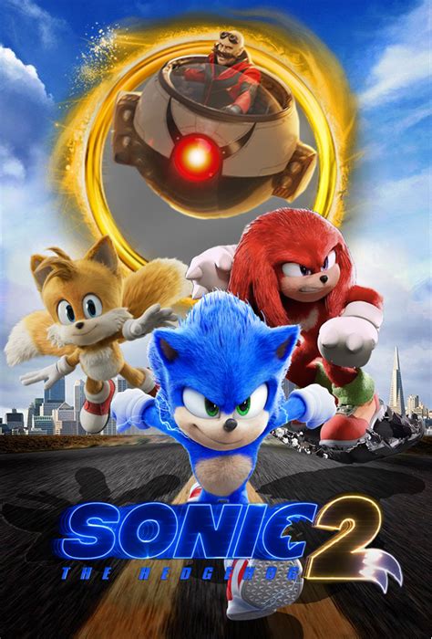 Sonic The Hedgehog 2 Movie Fan Poster by AnthGoji on DeviantArt