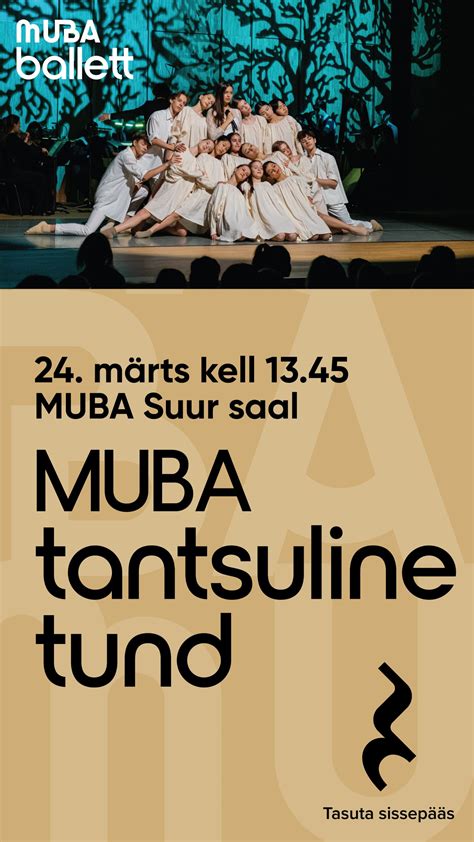 Muba Tantsuline Tund Tallinna Muusika Ja Balletikool Muba