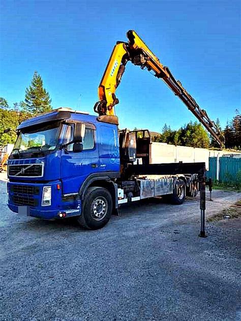 Volvo FM440 6x2 DUMPER Crane EFFER 305 WINCH PLATFORM 5 20m VIDE