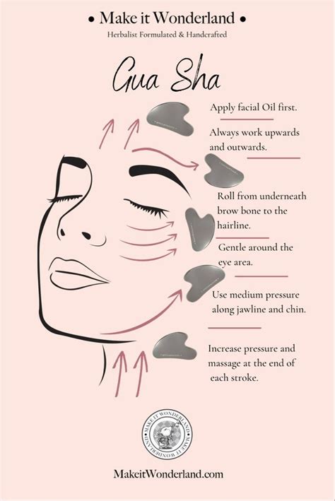 Gua Sha Massage Face Massage Facial Massage Routine Massage Tips Natural Face Skin Care