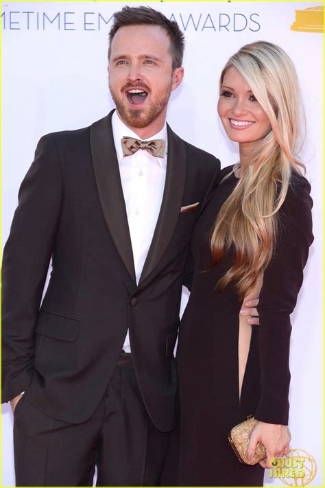 Aaron Paul & Lauren Parsekian - Emmys 2012 Red Carpet: Photo 2727179 ...