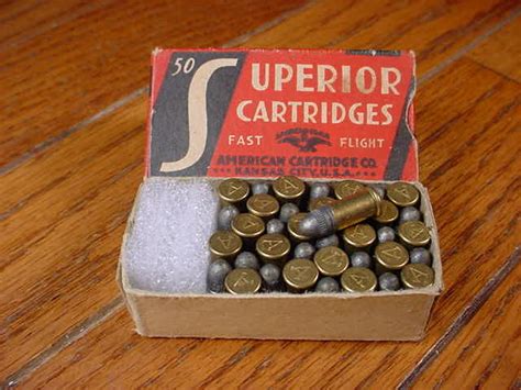 Partial Box Of American Cartridge Company Superior 22 Short Lead Solid Point 22 Short For Sale