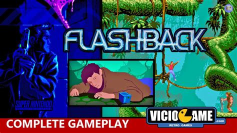 🎮 Flashback Super Nintendo Complete Gameplay Youtube