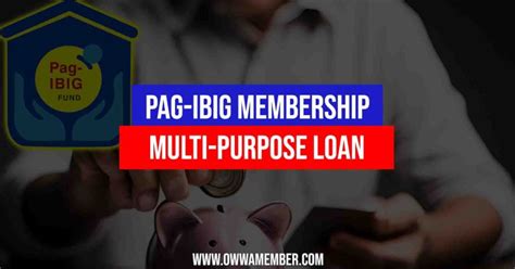 How To Apply For Pag Ibig Multi Purpose Loan Owwa Member