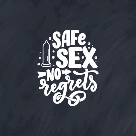 Safe Sex Slogan Great Design For Any Purposes