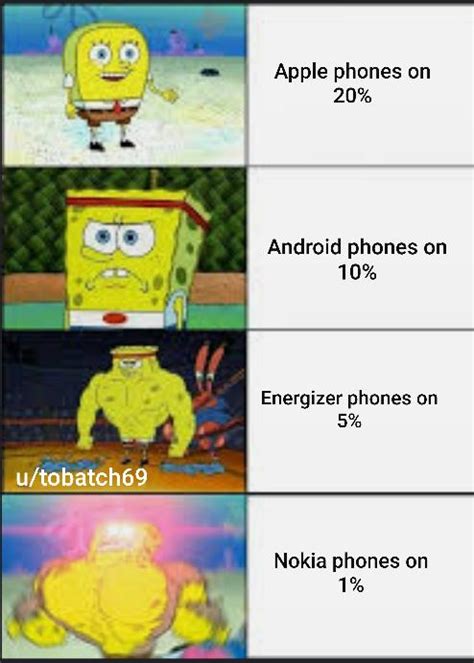 Only phone with the most battery life : r/memes