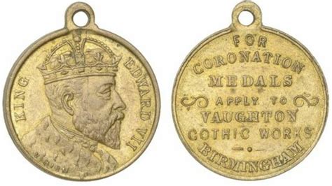 Souvenir Edward Vii Coronation Vaughton Royaume Uni Numista