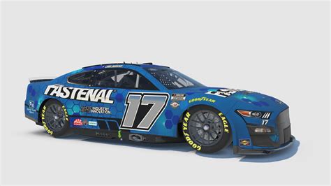 2023 Chris Buescher Fastenal by Thomas Sink - Trading Paints