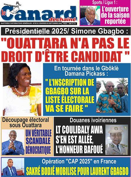 Titrologie de Le Canard Déchaîné N55 du vendredi 6 septembre 2024