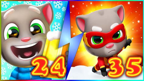 Talking Tom Gold Run Vs Talking Tom Hero Dash Who Is Best